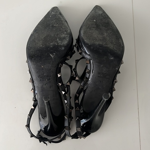 Black patent leather Valentino shoes size 41 - Picture 5 of 11